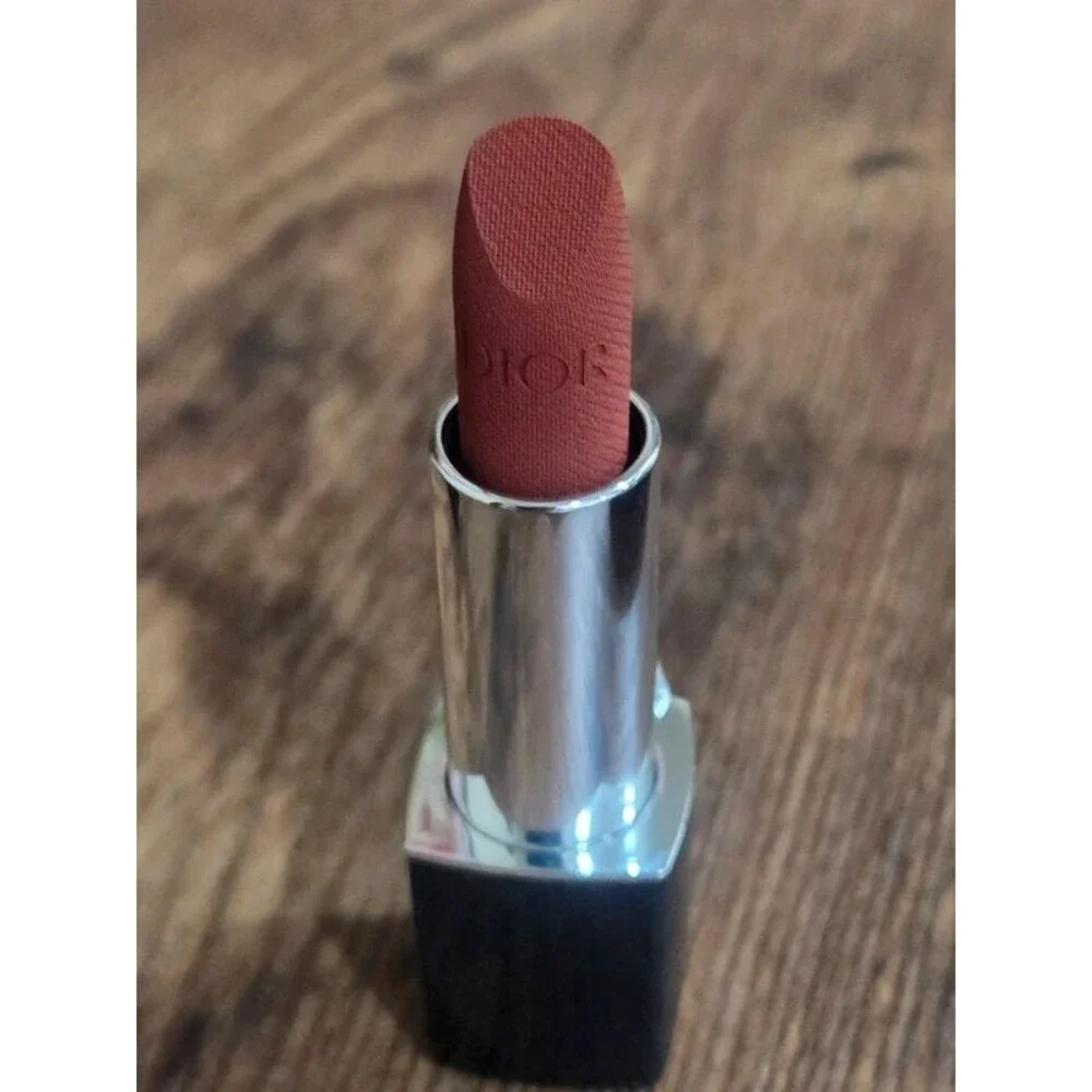 NIB Dior Rouge Dior Refillable Lipstick – Shade 228 Mythique Velvet Finish FS
